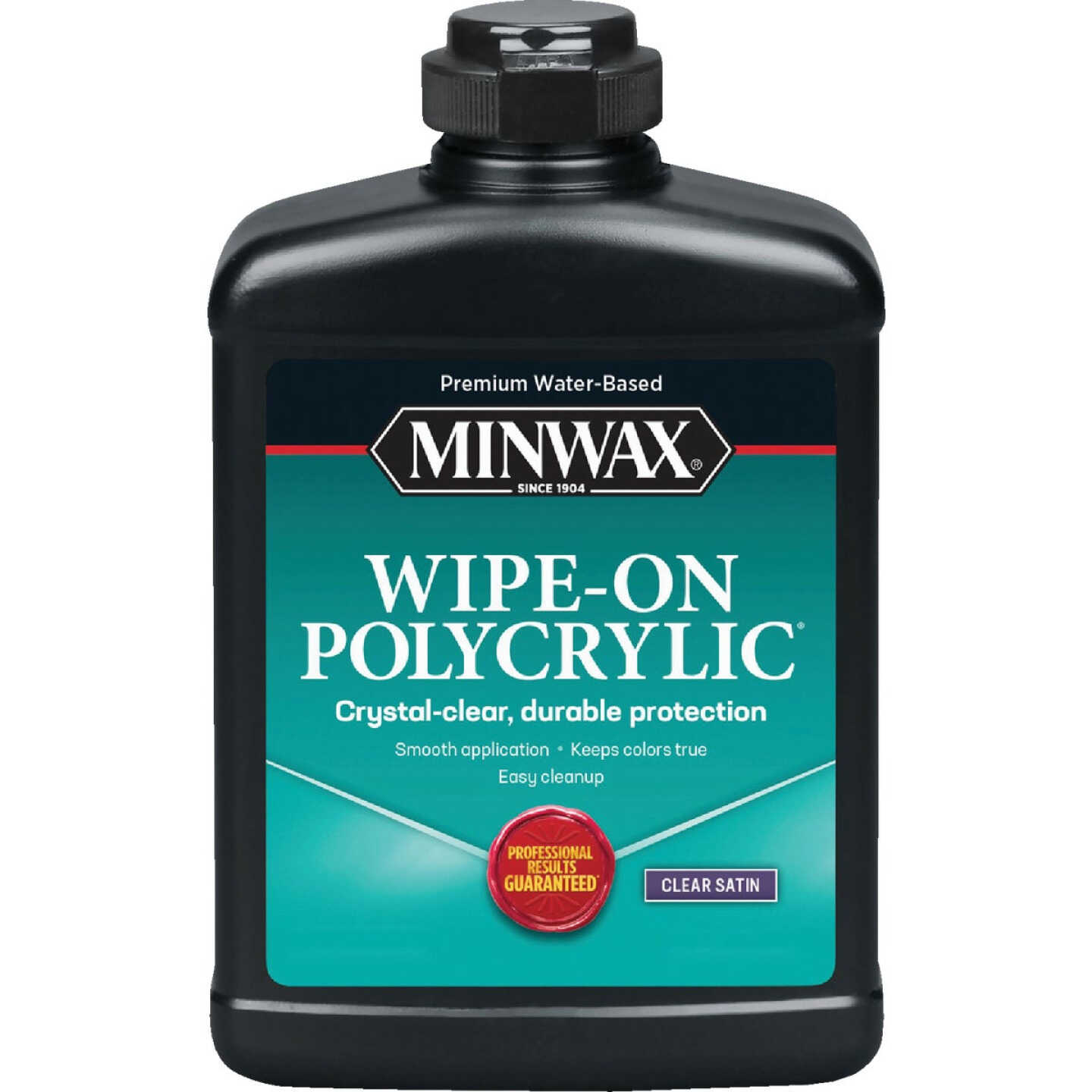 Minwax Satin Water Based Wipe-On Interior Polycrylic, 1 Pt. - Gillman Home  Center